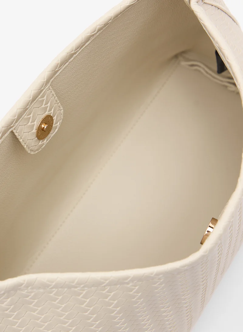 GLAMOROUS  Woven Tote Shoulder Bag for Women | Best Price UAE
